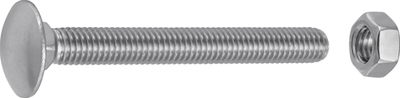 Boulon à bois Connex m8x40 4pcs a2 - ky4540840