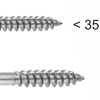 Vis Connex tx 3,5x25 500pcs a2 - kk3263525