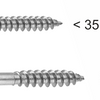 Vis Connex tx 4,5x60 150pcs a2 - kk3264560