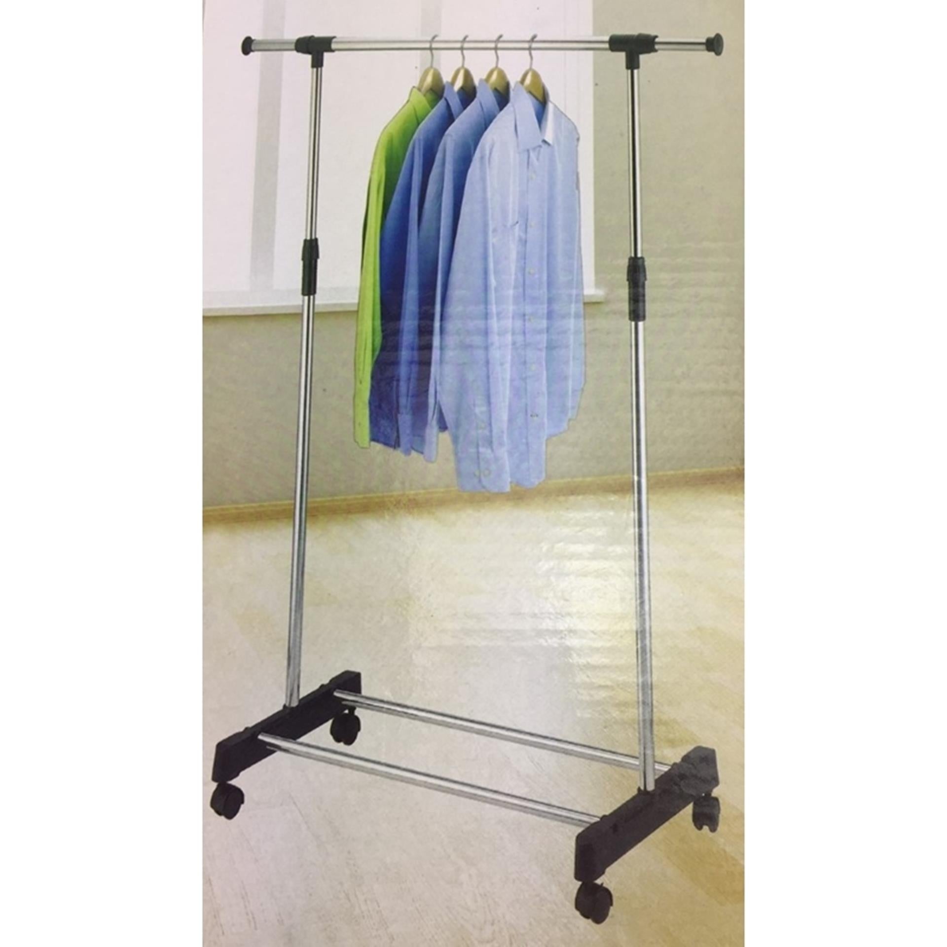 Aro houseware porte-vêtements simple réglable 83x80-150cm