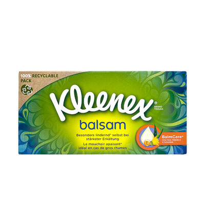 Baume mouchoirs Kleenex 56 pièces