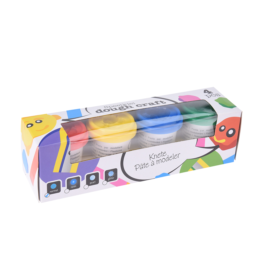 Set d'argile couleur 4 pièces