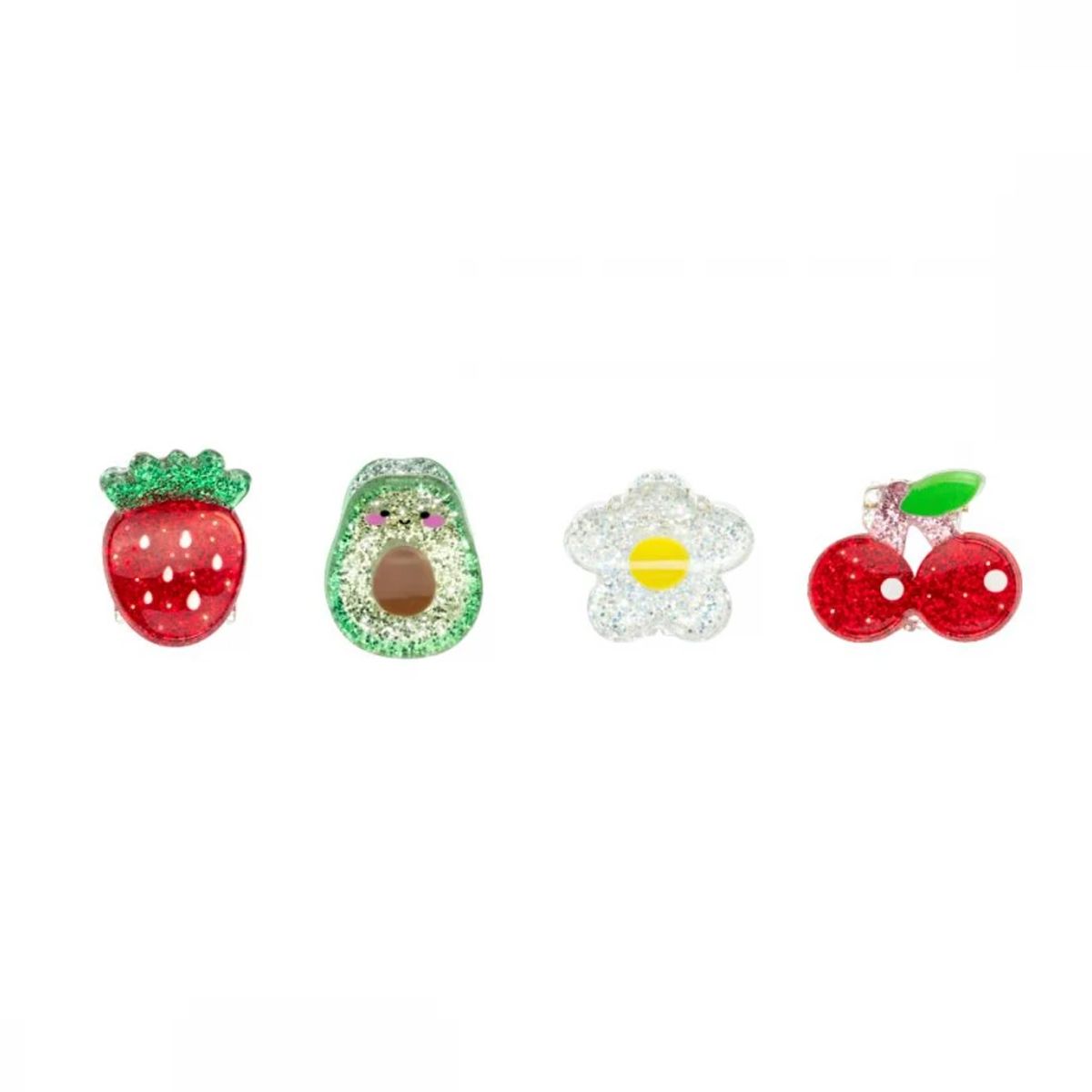 Invisibobble clipstar enfants frutti amusant 4pcs.