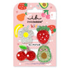 Invisibobble clipstar enfants frutti amusant 4pcs.