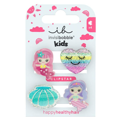 Invisibobble clipstar enfants rêve de sirène 4pcs.