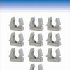 Support de serrage 031 16-22mm gris jsl 10 pièces - 6613295