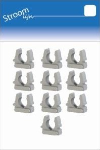 Support de serrage 031 16-22mm gris jsl 10 pièces - 6613295