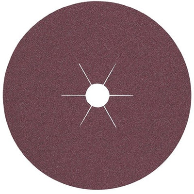 Disque abrasif Klingspor | d. 125 mm grain 24 | pour bois métal | corindon | 25 pièces - 11010 11010