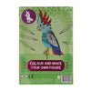 Colorie et crée ta propre figurine d'oiseau