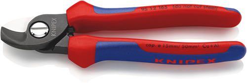 Coupe-câble Knipex 95 12 165 sb | poignées multi-composants | doré | 165mm - 95 12 165 sb