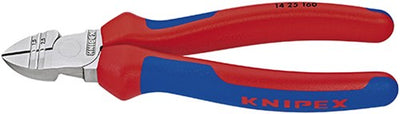 Knipex pince coupante latérale à dénuder chromée avec poignées bi-matière 160 mm - 1425160