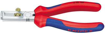 Pince à dénuder Knipex + ressort chromé. confort 160 m - 11 05 160 sb - 1105160sb