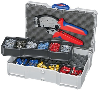 Gamme de ferrules Knipex | 1191 pièces 0,5-16 mm² dans un systainer | 1 pièce - 97 90 13 97 90 13