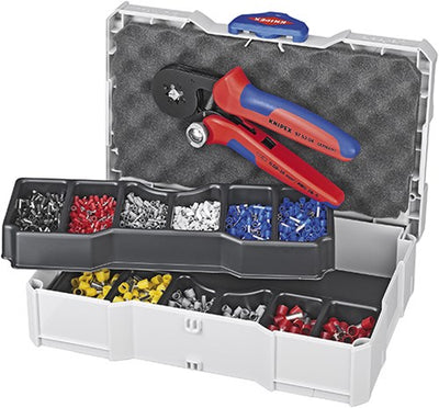 Gamme de ferrules Imp Knipex | 1251 pièces 0,50-10,00 mm² | pinces à krt | dans systainer | 1 pièce - 97 90 09