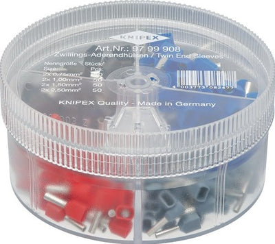Boîte d'assortiment Knipex | 200 pièces 2 x 0,75 | 1 pièce - 97 99 908 - 97 99 908