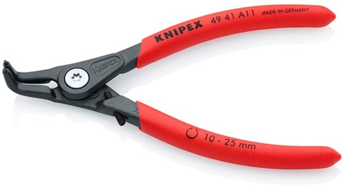 Pince à circlips Knipex réf. courbé - 49 41 a11 - 4941a11