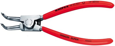 Knipex Pince à circlips pour bagues extérieures sur axes chromée, plastifiée 125 mm - 4623a11
