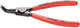 Graque de Knipex Circlip 45 degrés courbes