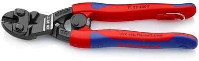 Knipex coupe-boulons cobolt 20ø tête courbée - 71 22 200 t bk - 7122200tbk