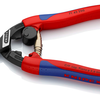 Coupe-boulons compact Knipex cobolt® | poignées fines multi-composants | noir atramenté | longueur 200 mm - 71 42 200