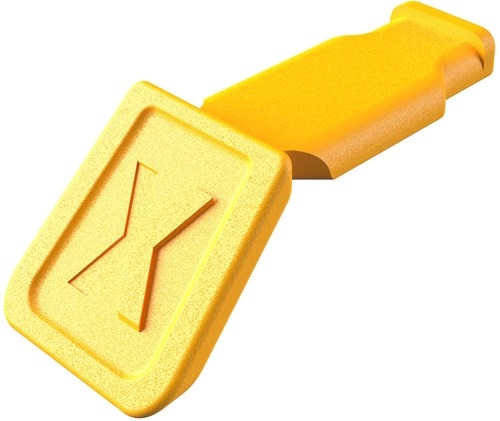 Clips à code couleur Knipex jaune | 10 pièces - 00 61 10 cy