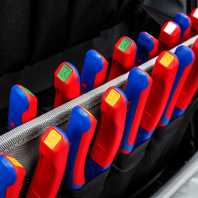 Clips à code couleur Knipex gris | 10 pièces - 00 61 10 cs