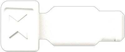 Clips à code couleur Knipex blanc | 10 pièces - 00 61 10 cw