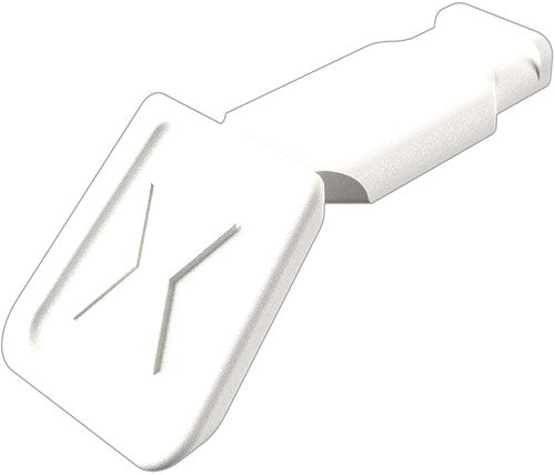 Clips à code couleur Knipex blanc | 10 pièces - 00 61 10 cw
