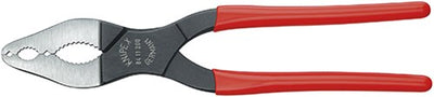 Knipex pince conique noire atramentée avec revêtement plastique 200 mm - 8411200