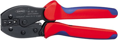 Knipex pince à levier à sertir fiche ouverte non isolée - 97 52 35 sb 975235sb