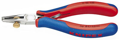 Pince à dénuder électronique Knipex avec poignées multi-composants 140 mm - 1192140