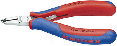 Pince coupante électronique Knipex avec poignées multi-composants 120 mm - 6462120