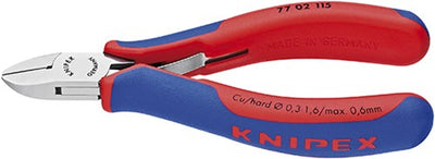 Pince coupante latérale pour électronique Knipex avec poignées multi-composants 115 mm - 7702115