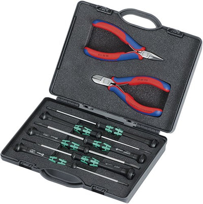 Mallette Knipex avec pince électronique pour travailler sur des composants électroniques - 002018