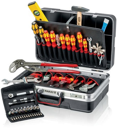 Gamme d'outils Knipex | 52 pièces | dans un étui rigide | pour installateurs sanitaires | 1 pièce - 00 21 21 hk s