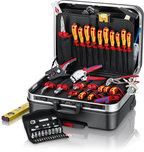 Mallette à outils Knipex « big basic move » electroplus | 68 pièces - 002106