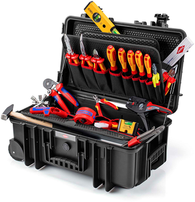 Mallette à outils Knipex Robust26 Move Electro | 23 pièces - 00 21 33 e