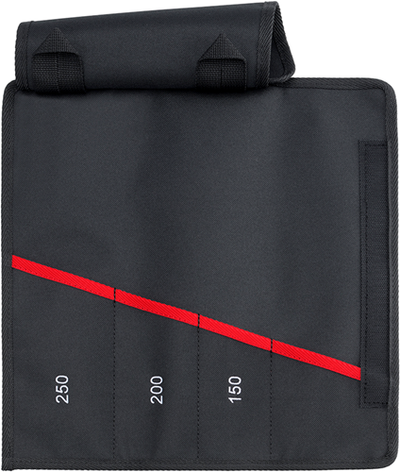 Sac à outils Knipex pour pinces à préhension réglables twingrip vide | 4 compartiments | longueur 330 mm - 00 19 61 le