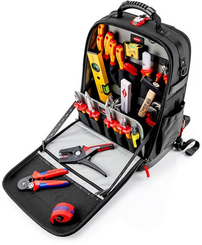 Knipex sac à dos à outils modulaire x18 électrique | 22 pièces - 002150e