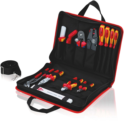 Sac à outils électrique compact Knipex | 14 pièces - 00 21 11