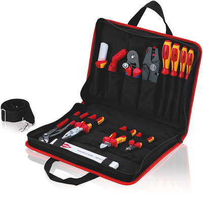 Sac à outils électrique compact Knipex | 14 pièces - 00 21 11