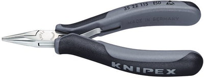 Pince-étau Knipex mors demi-ronds 115 mm esd - 3522115esd