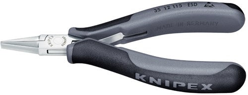 Knipex pince-étau mors plats 115 mm esd - 3512115esd