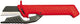 Couteau à câble Knipex | avec lame interchangeable | 185mm-9856
