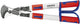 Coupe-câble Knipex 570 mm - 9532038