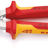 Coupe-câbles Knipex isolés | boîtiers multi-composants | Approuvé VDE | ressort d'ouverture intégré - 95 16 165 t bk
