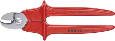 Coupe-câble Knipex isolé, recouvert de plastique, testé VDE 230 mm - 9506230