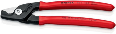 Coupe-câbles Knipex | longueur 160 mm gaine en plastique | 1 pièce - 95 11 160 - 95 11 160
