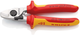 Coupe-câble Knipex avec ressort d'ouverture | isolé | poignées multi-composants | Testé VDE - 95 26 165 SB