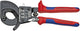 Coupe-câble Knipex (cliquet) max 32mm